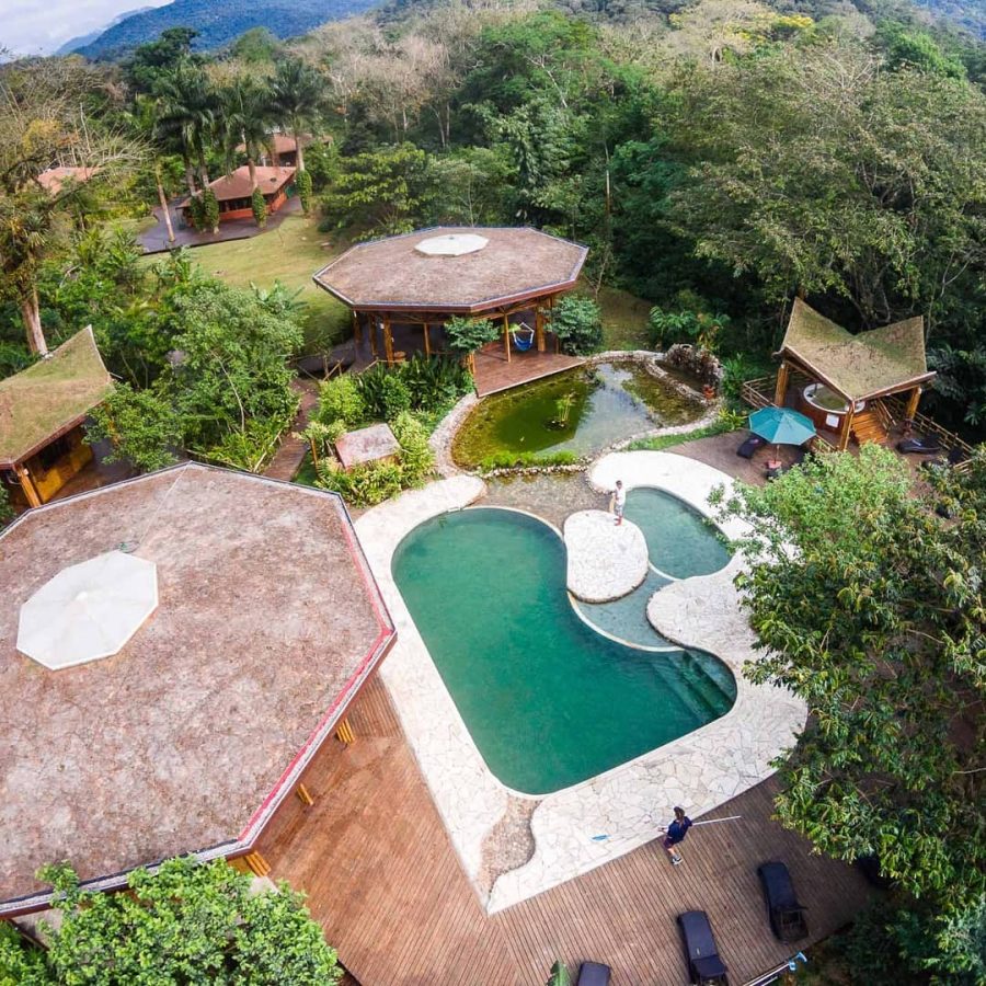 Estrado do pasto grande