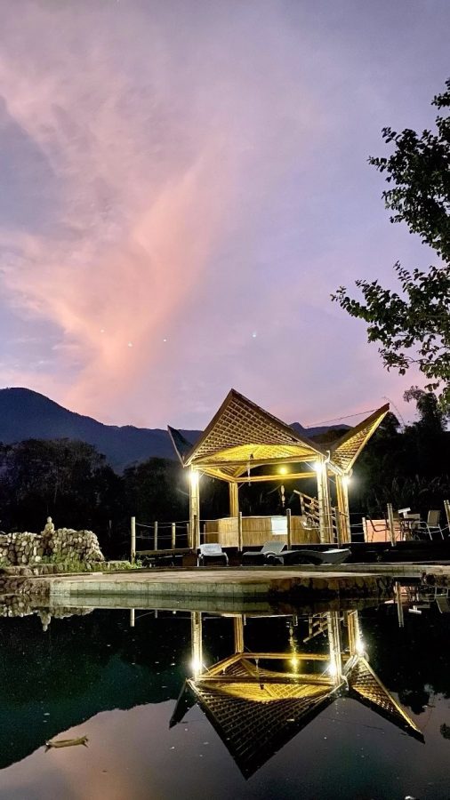 Estrado do pasto grande